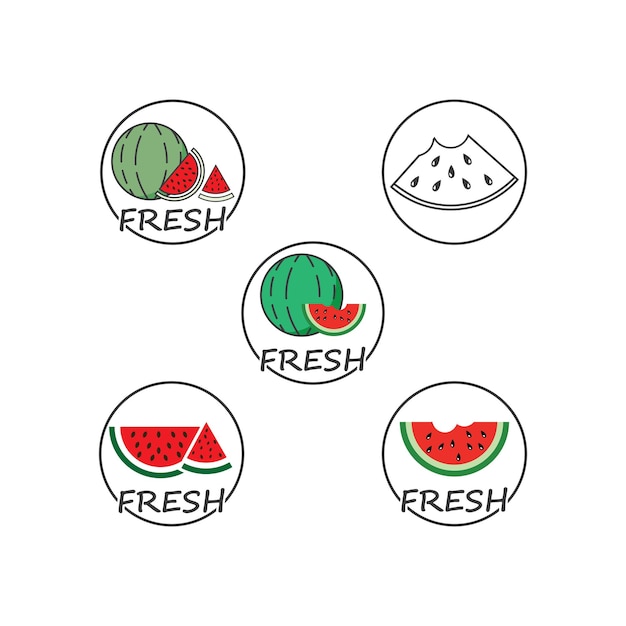 Slice watermelon icon