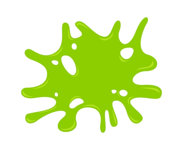 Slime Leaking liquid Vector illustration