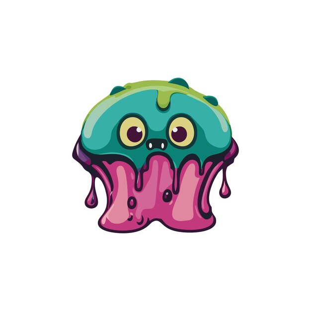 Vector slime monsters products deliver a playful and ghoulish twist on classic slime toys