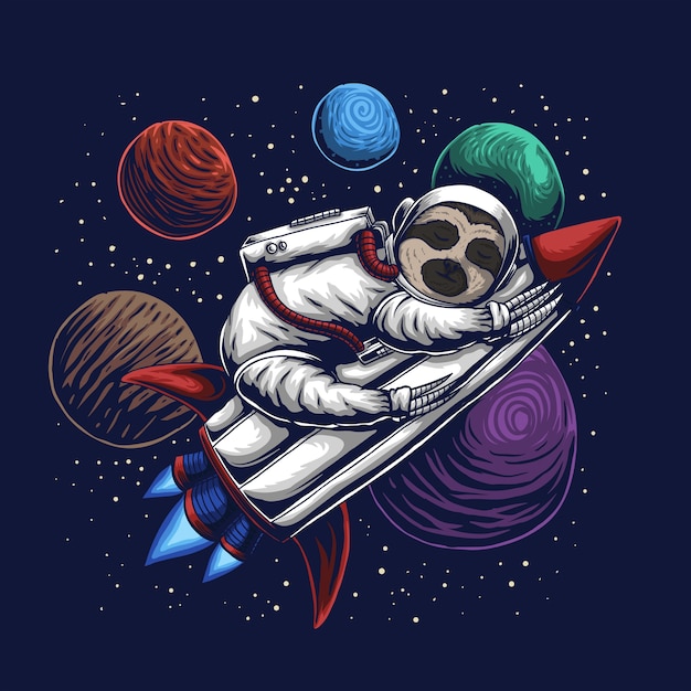 Sloth astronaut