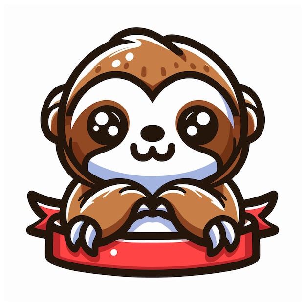 sloth vector Design