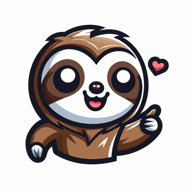 sloth vector Design