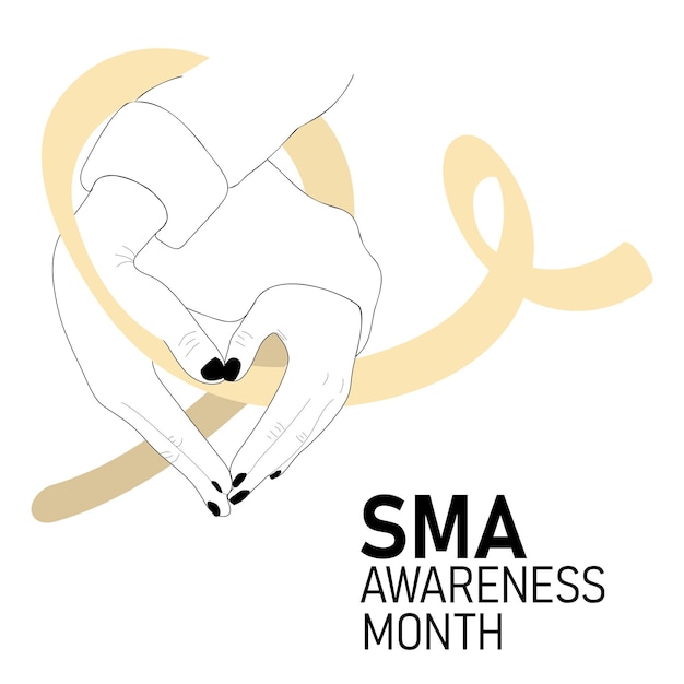 SMA awareness month poster