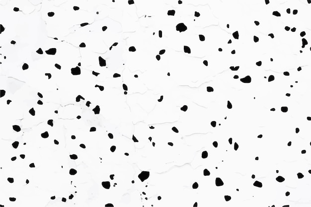 Small black spots on a white background grunge background Black and white Grunge texture with dots