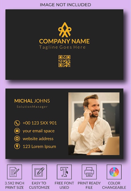 Smart business card design