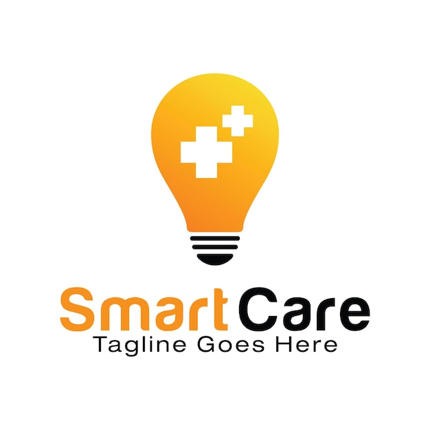 Smart Care logo design template