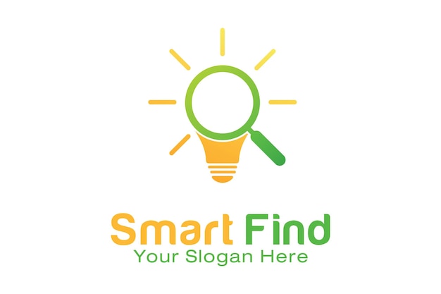 Smart Find logo design template