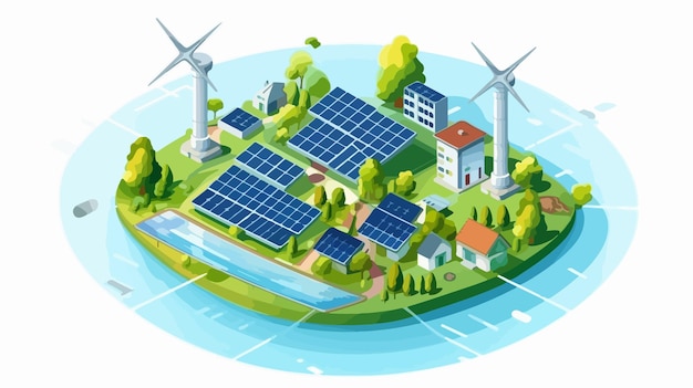 Smart Grid Technology with Renewable Energy