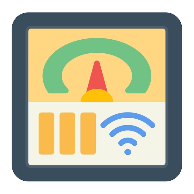 Smart Meter Vector Illustration