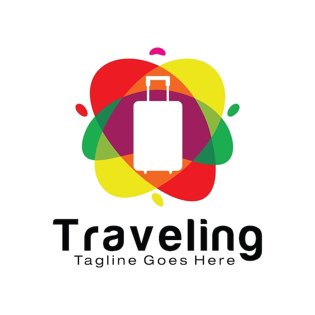 Smart Traveling logo design template