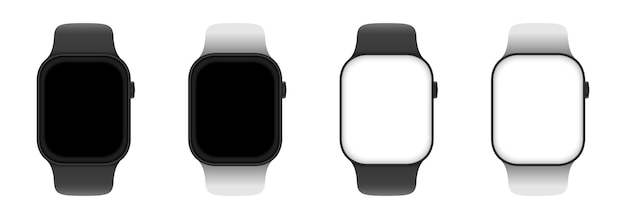 Smart watch device templates