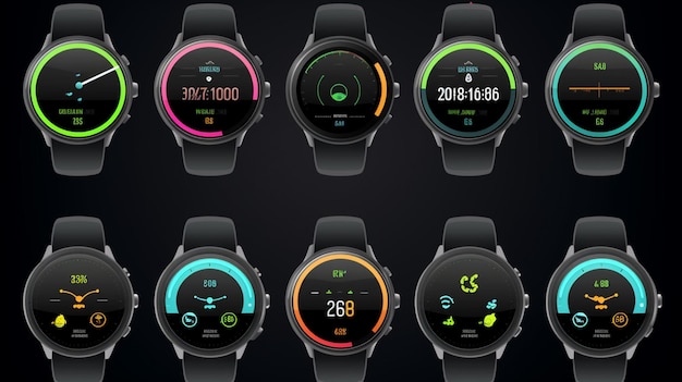 a smart watch shows the time as 12 00