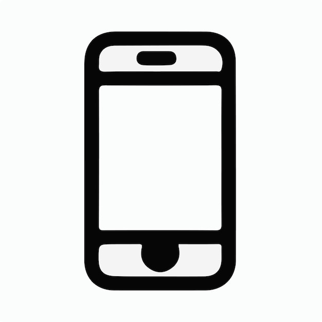 Vector smartphone icon vector