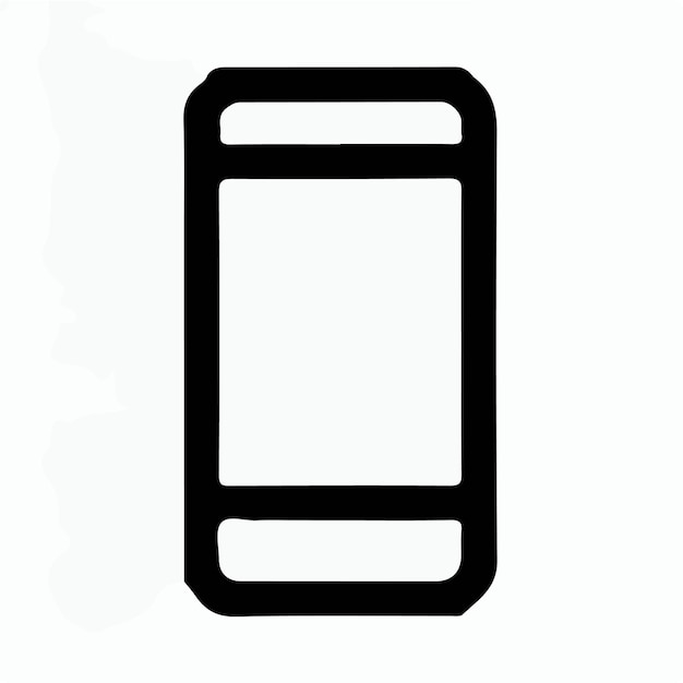 Vector smartphone icon vector