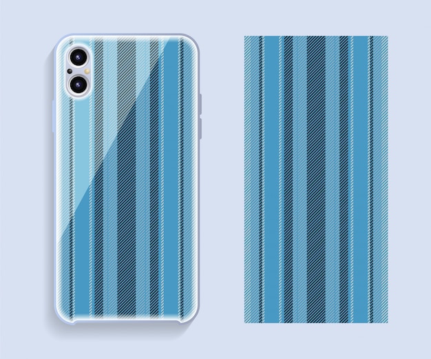 Smartphone seamless pattern cover protection