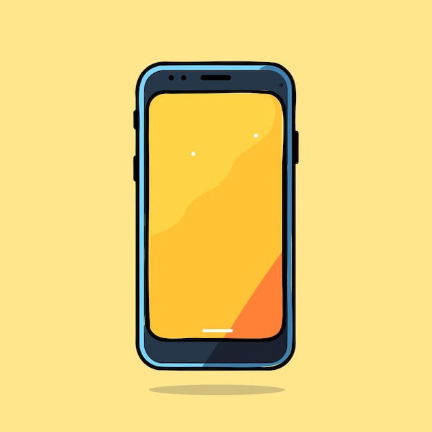 Smartphone vector icon illustration