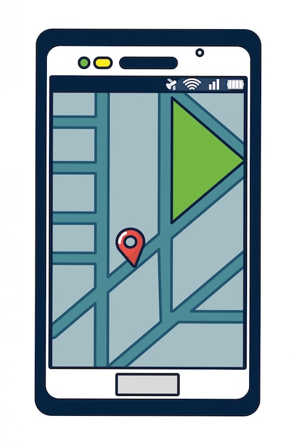 Smartphone with gps location