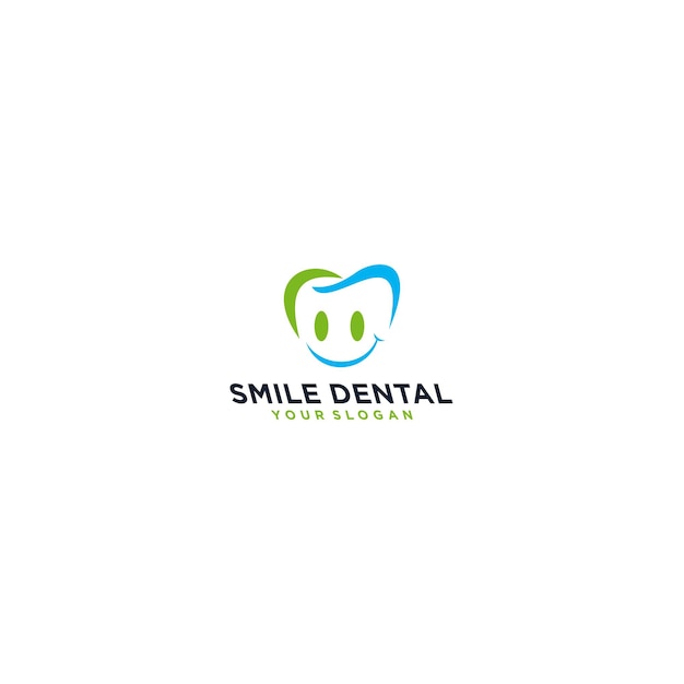 smile dental logo design