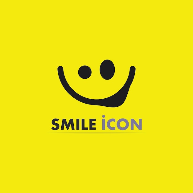 Smile icon, smile, logo vector design happy emoticon Business, funny design and vector emoji happiness