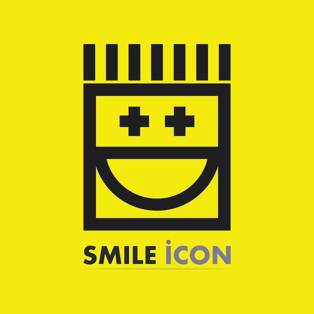 Smile icon, smile, logo vector design happy emoticon Business, funny design and vector emoji happiness