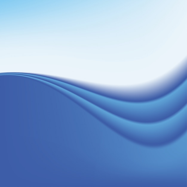 Vector smooth blue gradient 