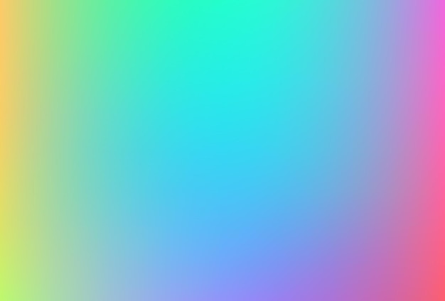 Smooth and blurry colorful gradient mesh background Modern bright rainbow colors Easy editable soft colored vector banner template