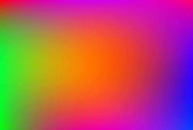 Smooth and blurry colorful gradient mesh wrapping