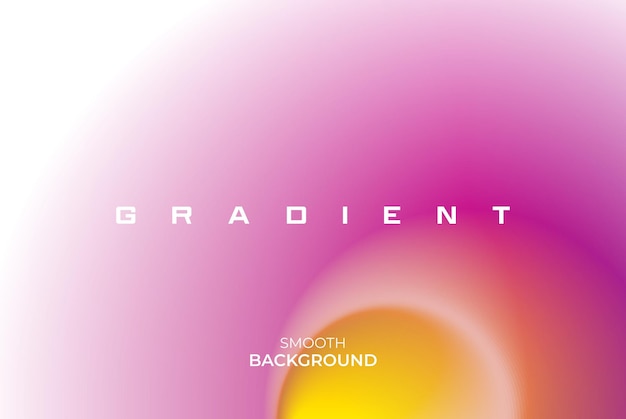 Smooth Gradient Abstract vector Background