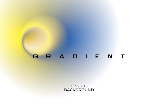 Smooth Gradient Abstract vector Background