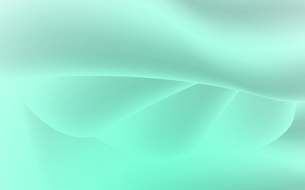 Vector smooth gradient cyan background