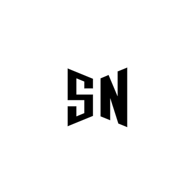 Vector sn logo vector