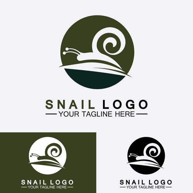 Snail Logo creative modern design inspiration vector