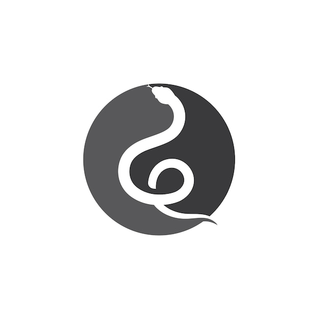 Snake logo icon vector template