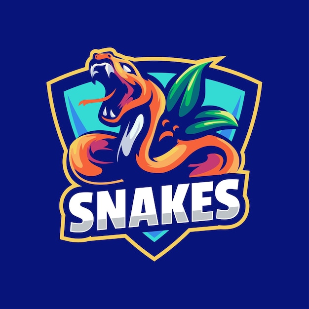 Snakes Mascot Logo template