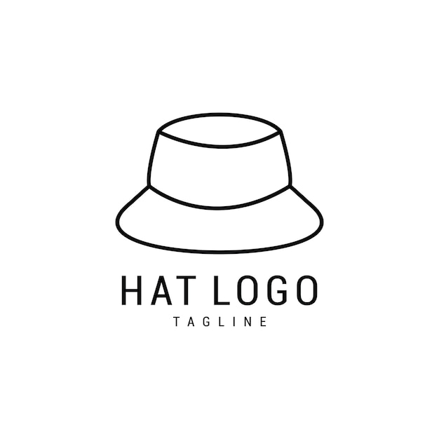 Snapback caps abstract sign symbol or logo free vector Premium Vector