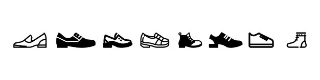 Sneakers or moccasin or loafer icon