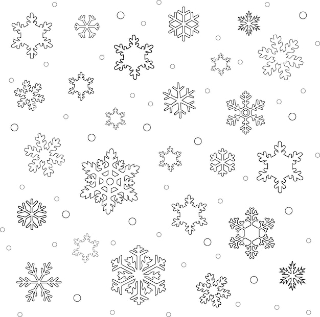 snowflake contour