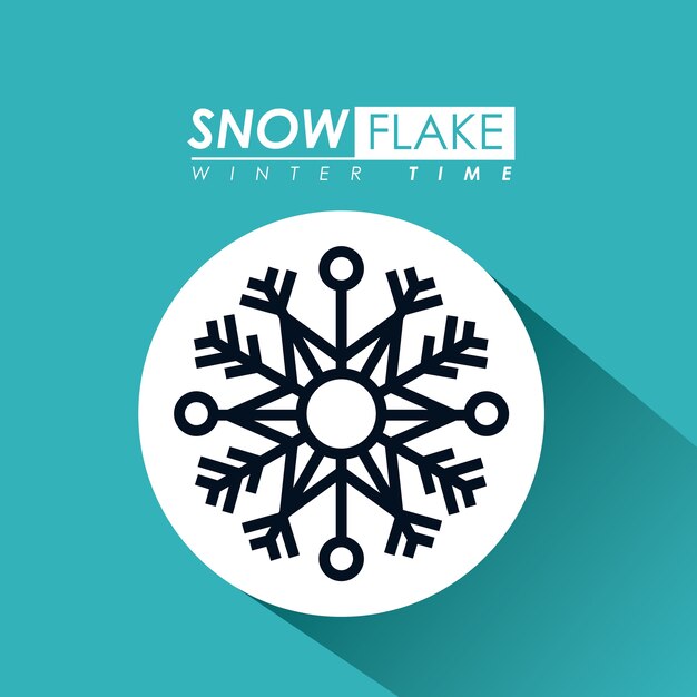 snowflake icon design