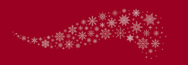 Snowflake pattern Snow vortex