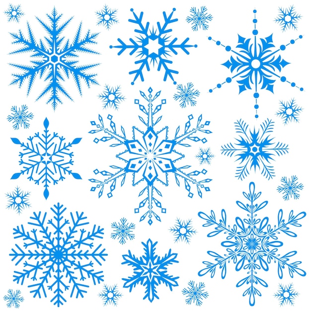 Snowflakes collection