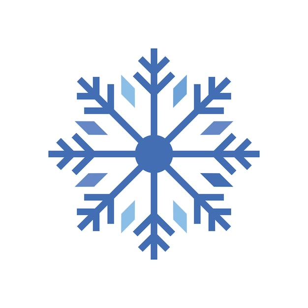 Snowflakes icon and symbol ilustration