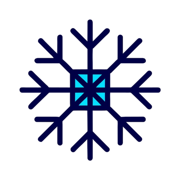 snowflakethemed stickers icon