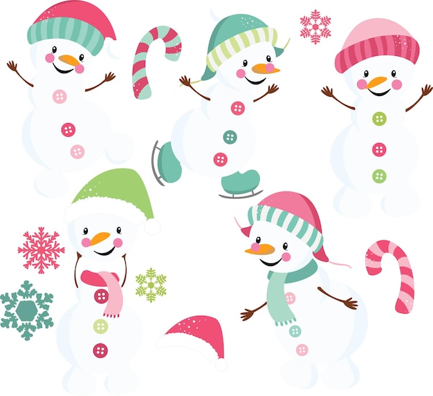 snowman pattern