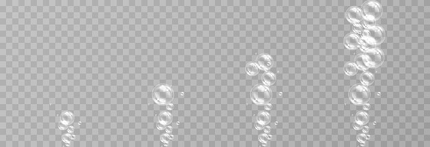 Soap bubbles on an isolated transparent background Soap bubbles png Soap detergent shampoo