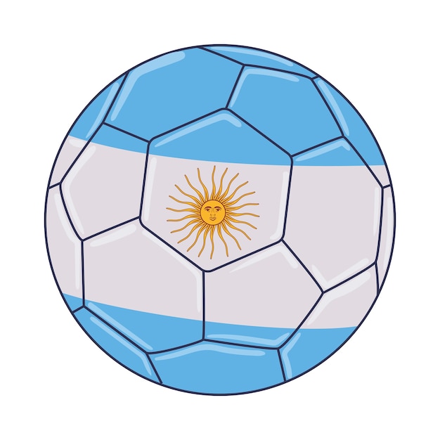 soccer argentina ball