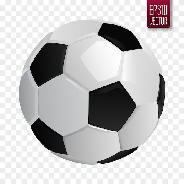 Soccer ball isolated.