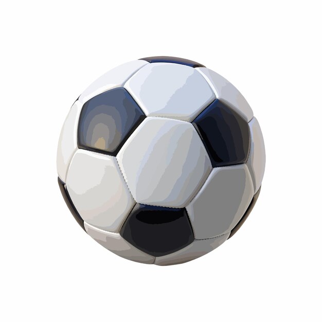 Vector soccer ball vector illustration