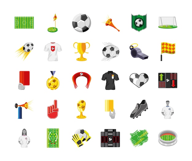 Soccer championship set