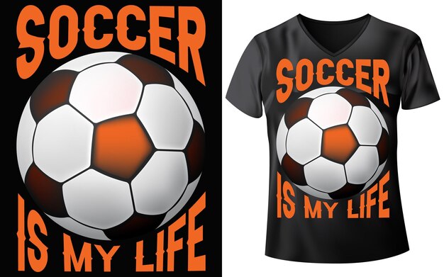 SOCCER DAY T-SHIRT DESIGN