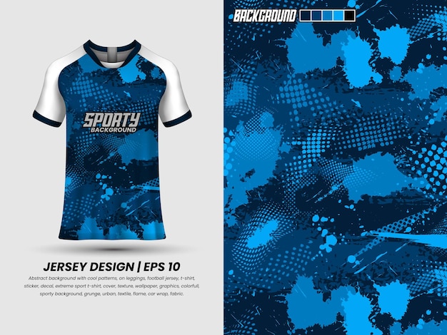 Soccer jersey design for sublimation, sport t shirt design, template jersey